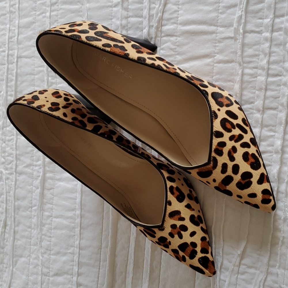 Marc Fisher Leopard Heels